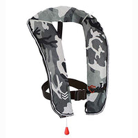 Eyson Inflatable Life Jacket Inflatable Life Vest for Adult Classic Manual (White Camouflage)