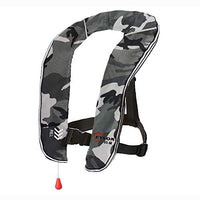 Eyson Inflatable Life Jacket Inflatable Life Vest for Adult Classic Manual (White Camouflage)