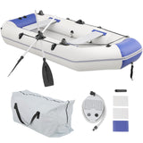 MADOG 1-3 Person Inflatable Boat(Oars Included), Inflatable Raft for Water Sports, Quick Inflation & Deflation, 800lb Weight Capacity