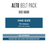 Spinlock Deckvest ALTO Manual 75N-Belt Pack Style Flotation BLACK