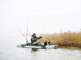 Point 65 Sweden Kingfisher Modular Fishing Kayak, Moss Green