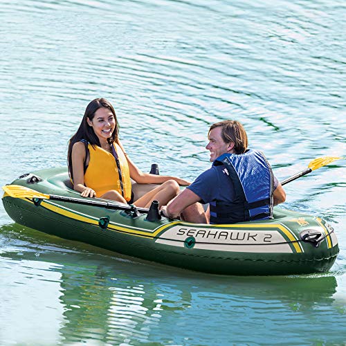 Intex Excursion Inflatable 5 Person Heavy Duty Fishing Boat Raft