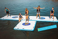 Island Hopper Island Buddy 12 Foot Inflatable Swimming Water Platform