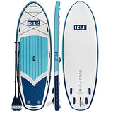 ISLE Megalodon Inflatable Stand Up Paddle Board & iSUP Bundle Accessory Pack