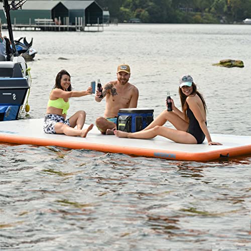 MISSION Boat Gear Reef Mat Inflatable Floating Dock Water Lounge (6.5' –  Raft Finder