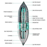 BOTE Zeppelin Aero Inflatable Kayak | Tandem Kayak | Kayak for Fishing & Recreation