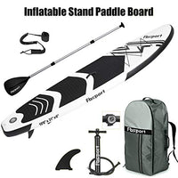 FBSPORT Premium Inflatable Stand Up Paddle Board (6 inches Thick) with SUP Accessories & Carry Bag | Wide Stance, Surf Control, Non-Slip Deck