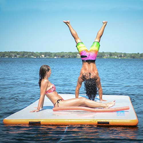 Mission Reef Inflatable Water Mat - 11.5' x 13' Hex