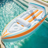 FUNBOY Giant Inflatable Luxury Mega Yacht Pool Float, Perfect for a Summer Pool Party