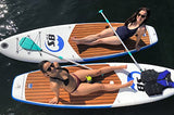 Inflatable Sport Board AIRBO 10.6' Premium Inflatable Stand Up Paddle Board & Kayak with ISUP Backpack - Double Action Pump - 4 Piece SUP Kayak Paddle