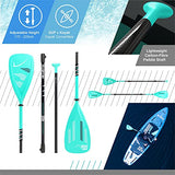 Bluefin SUP Inflatable Stand Up Paddle Board | 6” Thick | Kayak Conversion Kit | All Accessories | Multiple Sizes: Kids, 10’8, 12’, 15' (Carbon 15')…