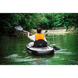 TIGERXBANG 10.2'x35''x8'' Inflatable Kayak with Detachable Seat, SUP-Kayak Set Includes Hand Pump/Aluminum Oar/Backpack, Kayak Boat for Adults/Kids | for Fishing, Touring