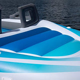 6-Person Inflatable Bay Breeze Boat Island Party Island
