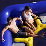 Seachoice 12-Person Party Raft – Inflates to 12 X 12 Feet – Seats 12 Adults – Includes Drink Holders & Large Center Hole for Cooling Off