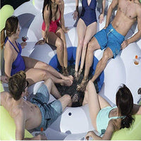 Pool Rafts Floating Row Air Bed Summer new 8-10 people large floating bed