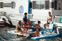 Island Hopper Island Buddy 12 Foot Inflatable Swimming Water Platform