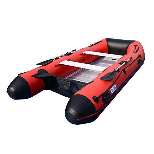 BRIS 12ft Inflatable Boat Inflatable Raft Sport Rescue Diving Boat Fishing Dinghy Tender Pontoon