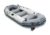 INTEX 68376EP Mariner 4 Inflatable Boat Set: Includes Deluxe 54in Boat Oars and High-Output Pump – Wear-Resistant Keel – Removable Fishing Rod Holders – 4-Person – 1100lb Weight Capacity