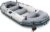 Intex Mariner Inflatable Boat Series: Includes Deluxe Boat Oars and High-Output Pump – SuperTough PVC – Wear-Resistant Keel – Removable Fishing Rod Holders – Heavy Duty Grab Handle
