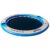 Wateraft 8 ft x 8 ft Inflatable Round Floating Dock, Water Raft, Pad & Boat Docking Station for Lake, Pool, Beach & Ocean, w/ D-rings, Multicolor